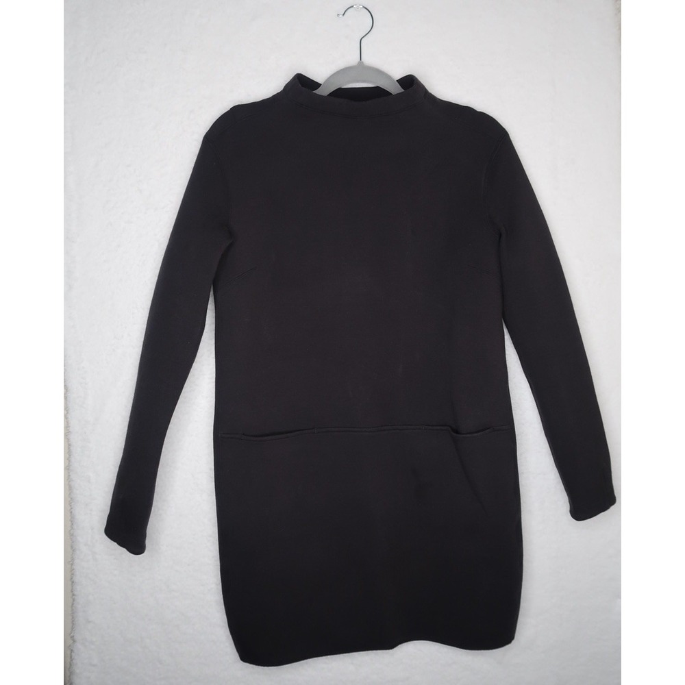 Lululemon‎ Women's Black Long Sleeve Mini Dress Sz S Casual Outdoor Comfort
